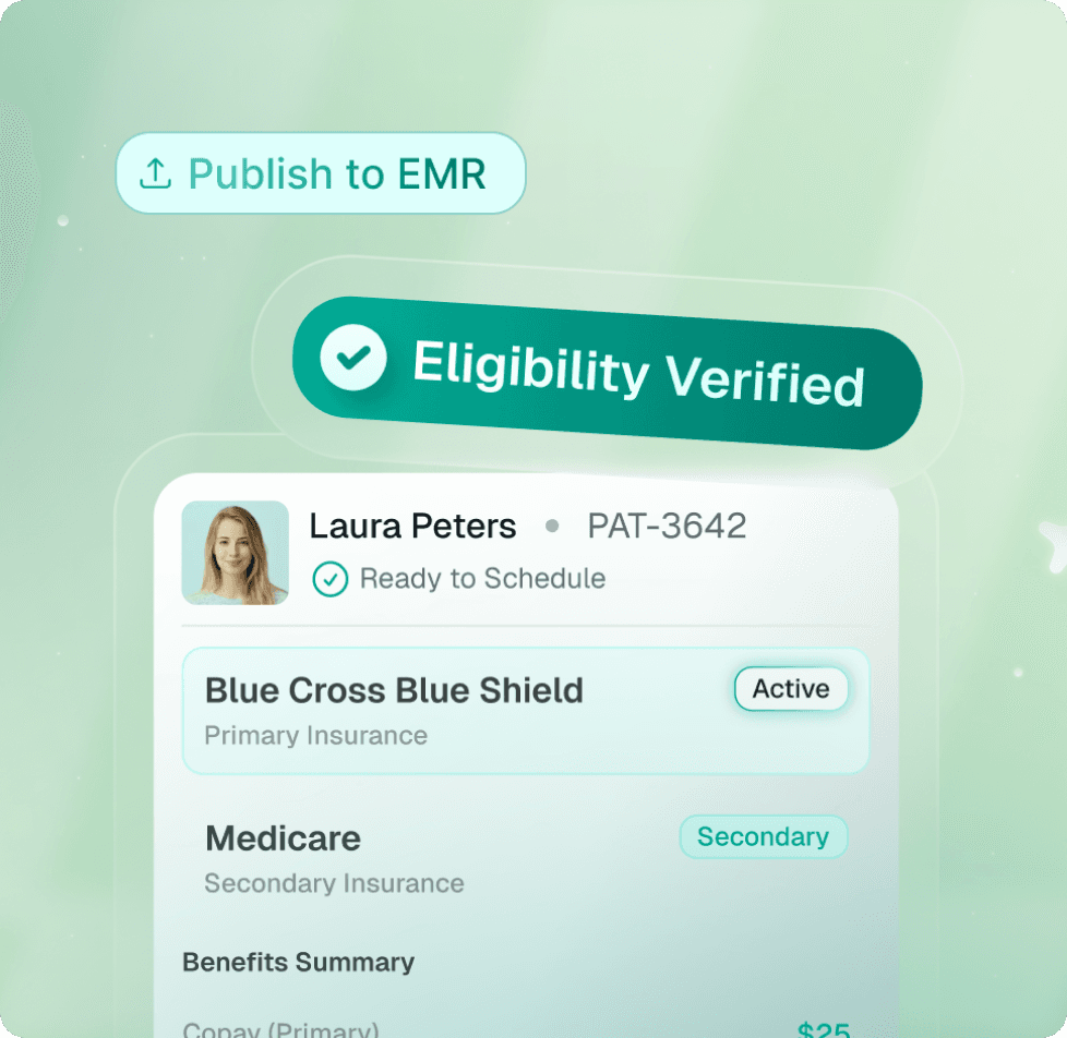 Deep Verification™ For Physiotherapy Offices Deep Verification™ For Physiotherapy Offices